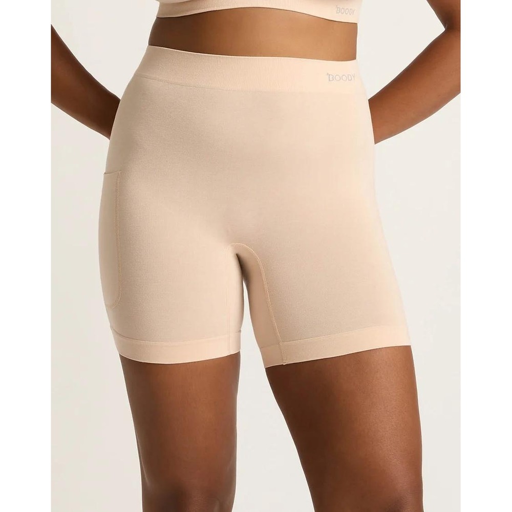 Boody Seamfree Undershort 6" Shell Large New With Tags